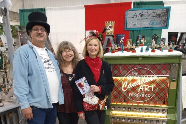 1st Runner up & $300 Winners - Lori-Anne Crittenden& John Ducker & The Great Canadian Art Machine